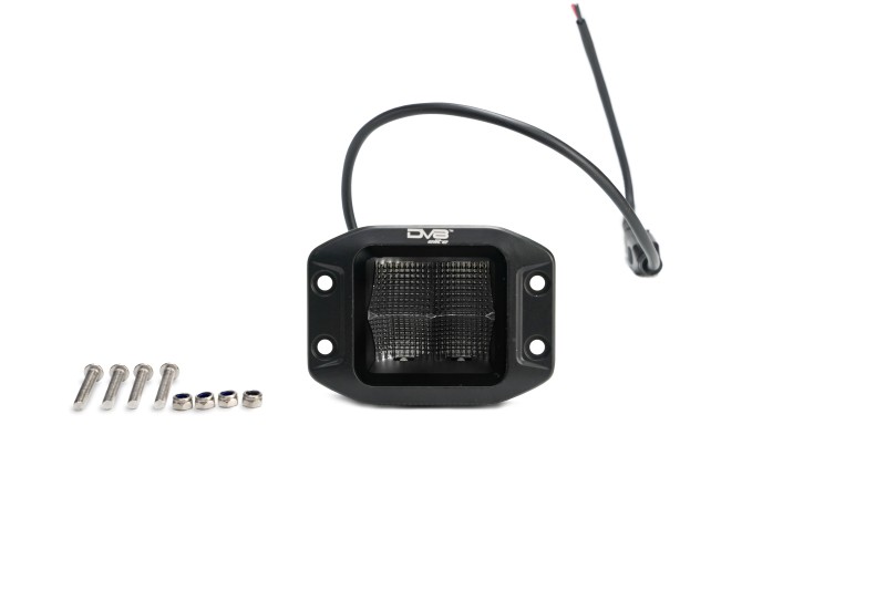 DV8 Offroad For Elite Series 3in Cube LED Light 40W Flood Beam – Durable And