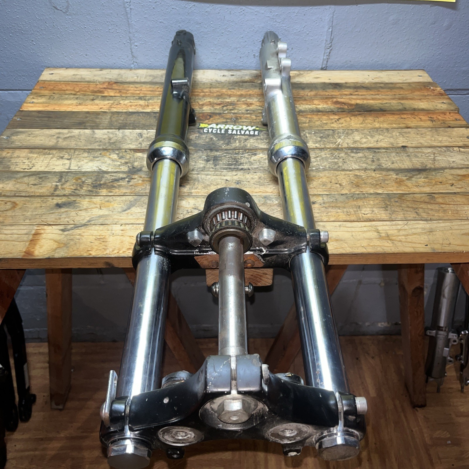 99&down Harley Davidson Sportster 39mm Front End Fork Suspension Forks Pair