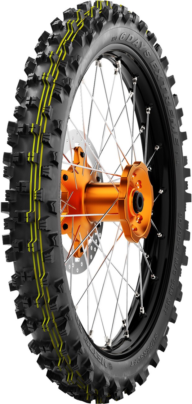 Metzeler MCE 6 Days Extreme Front Tire 90/100-21 57M fits KTM 450/525 EXC