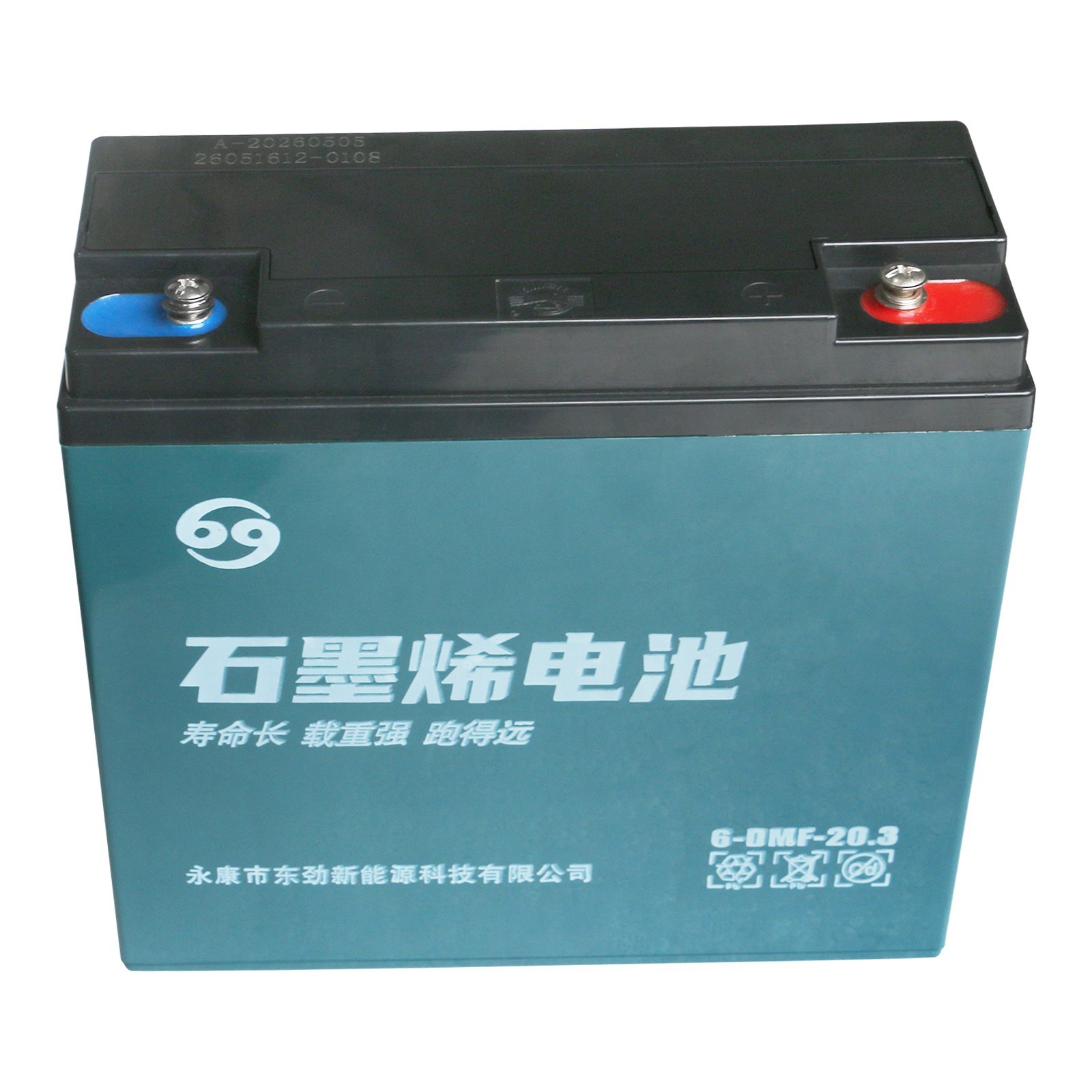 2pc 12V 20Ah 6-DZM-20 Battery 6-DZF-20 6-DMF-20 Rechargeable for 24v ATV Scooter