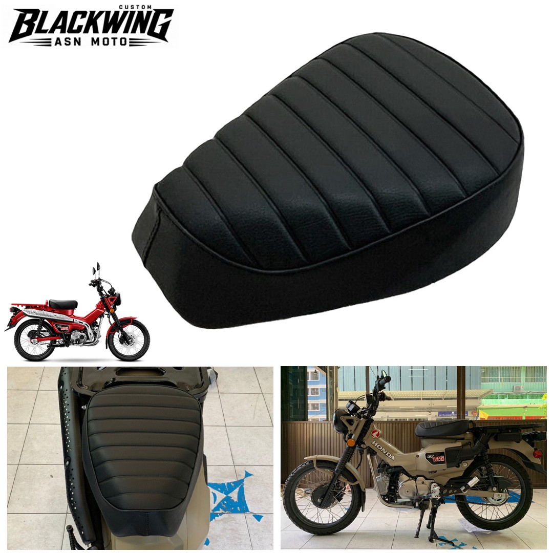 seat with black line stitching in horizontal stripes Honda CT Trail125 2020-2025