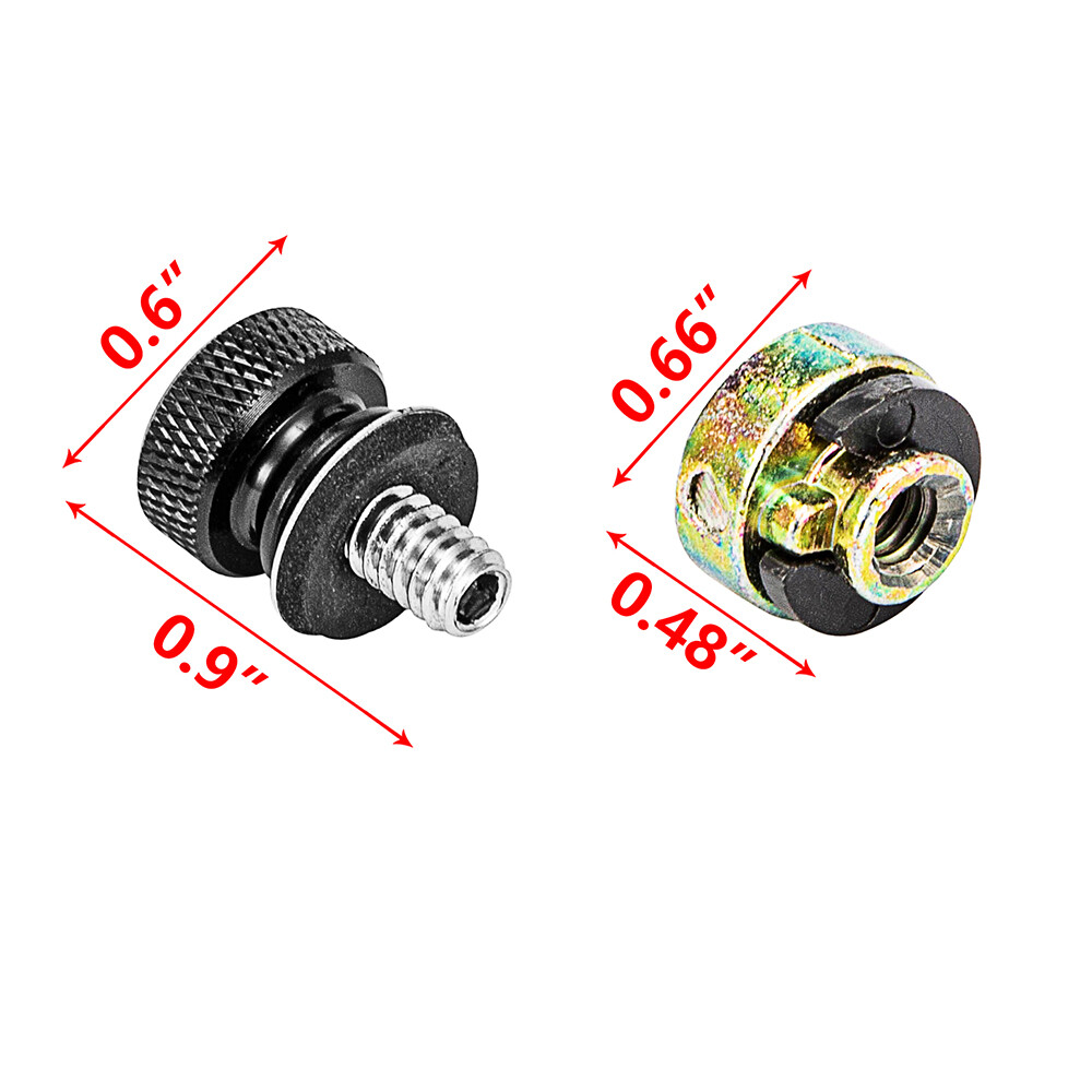 Rear Fender Seat Bolt Screw Nut For Harley Touring Street Glide Road King Glide