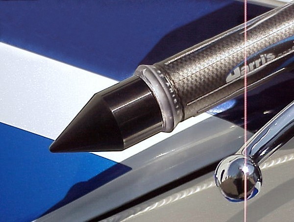Yamaha YZF R6 R1 BLACK SPIKE BAR ENDS