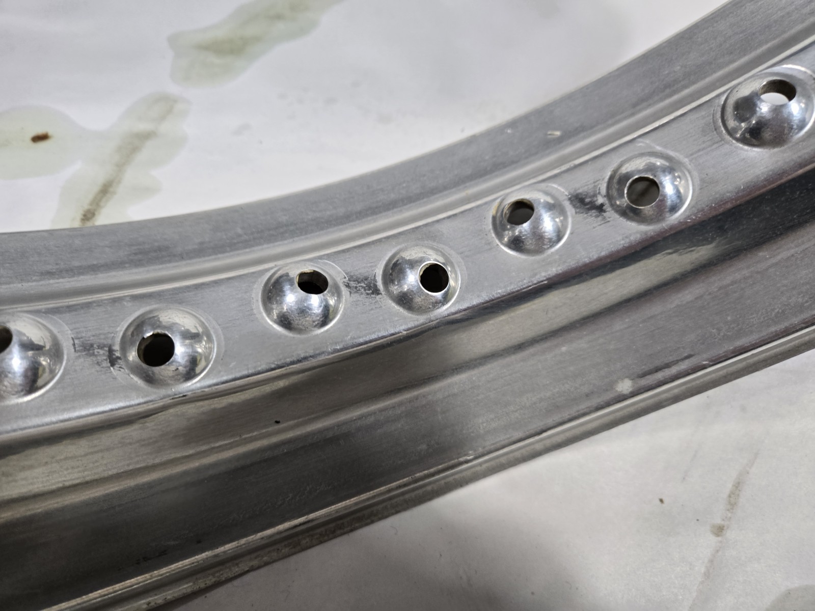 NOS Akront Aluminum Shouldered Rim 18″ x 3.50