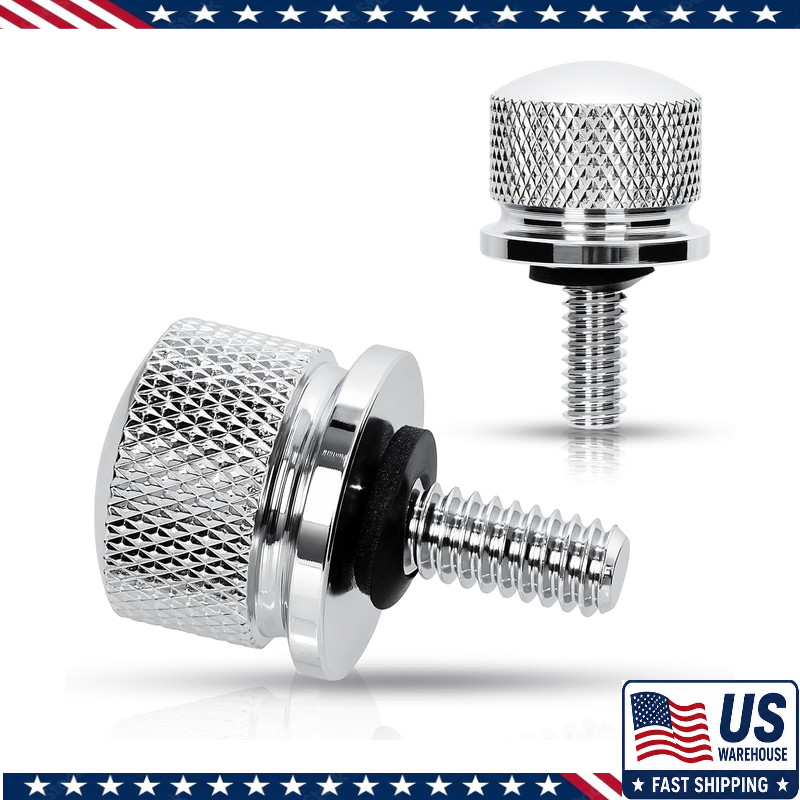 Quick-Release Fender Seat Hardware Kit Harley FLT Touring, 1/4-20 Seat Bolt/Scre