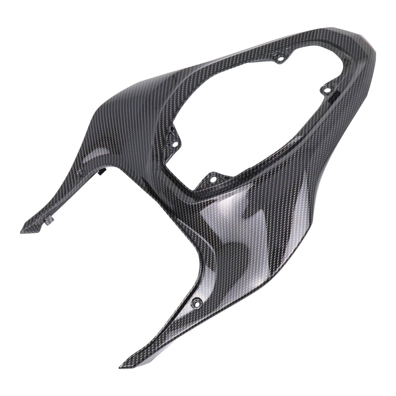 Carbon Fiber Pattern Duck Tail Seat Cover Cowl For Kawasaki Z900 2017-2024