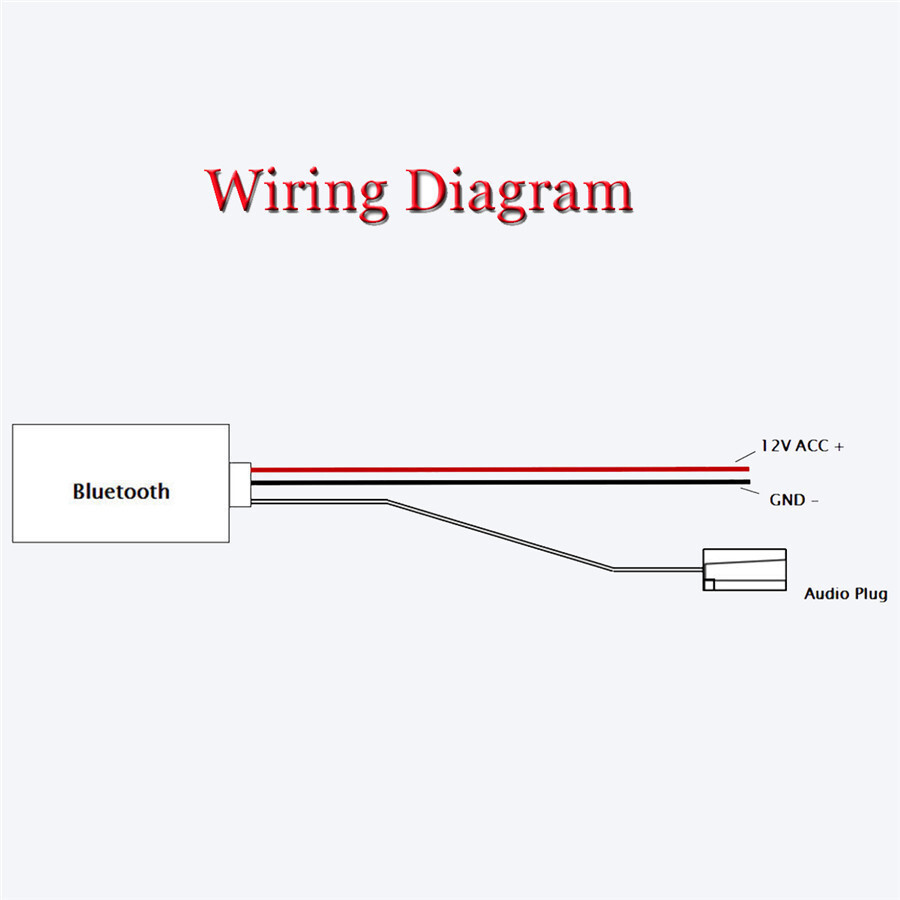 Motorcycle Car Bluetooth Wireless Connection Adapter For Honda Goldwing GL1800