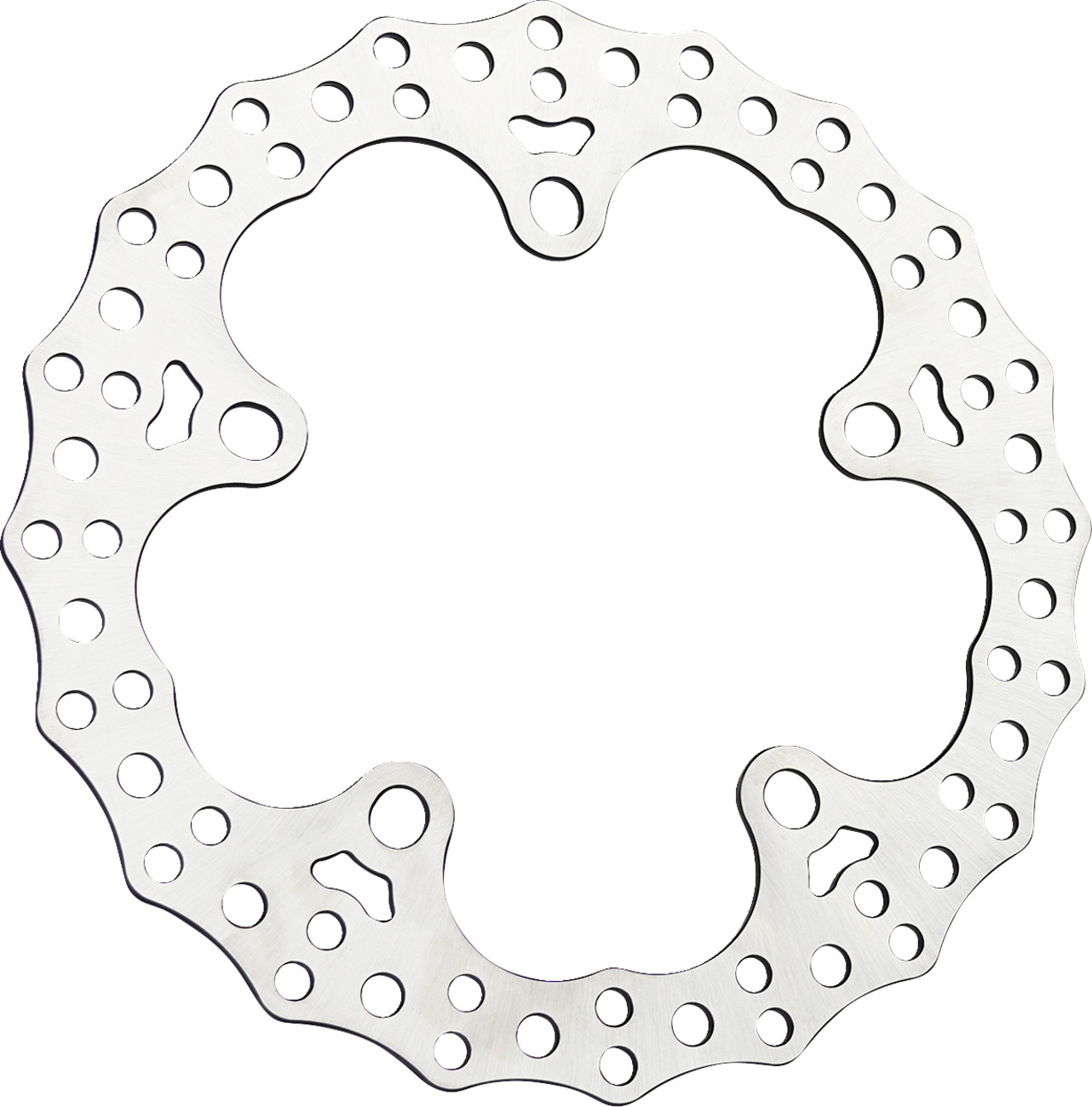Arlen Ness Jagged Floating Front Brake Rotor 12.6in