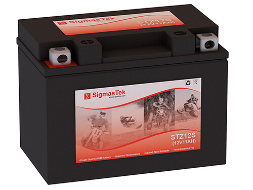 SigmasTek Battery Replacement for GS-JSB GTZ12S, SLA Rechargeable