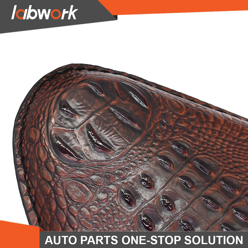 Labwork Bobber Chopper Solo Seat For Honda Shadow Spirit ACE VT 1100 750 Brown