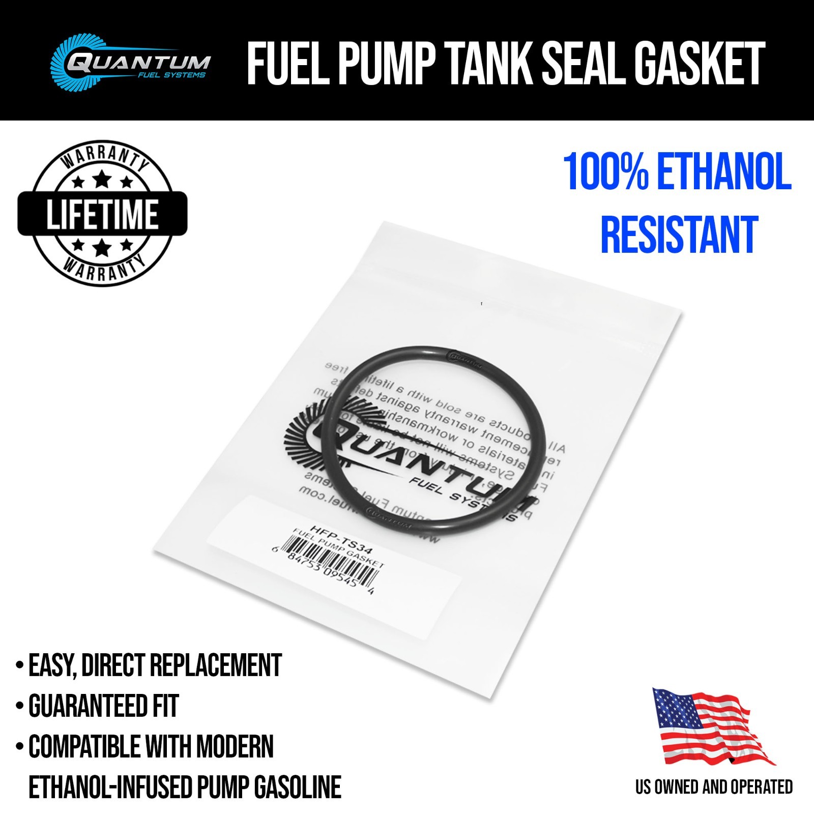 QFS Fuel Pump +Tank Seal +Strainer 15100-10F10 Suzuki Boulevard C90 VL1500 05-09