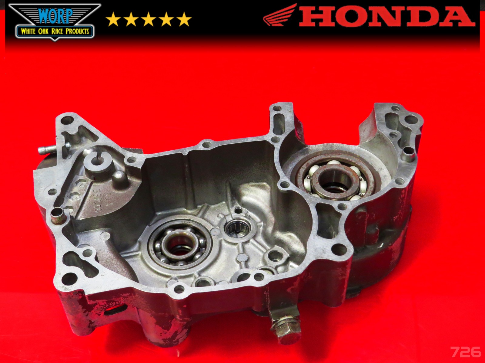 1974 HONDA MT125 ELSINORE MATCHED CRANKCASE CRANK CASE SET LEFT RIGHT OEM