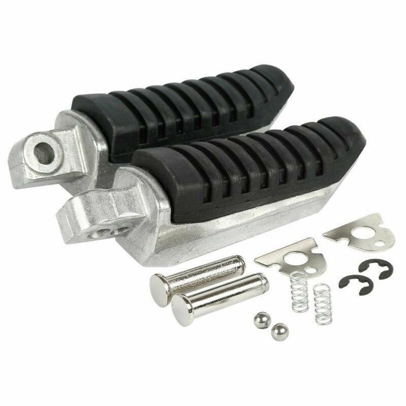 Front Rear Footpegs Foot Pegs Footrest For Suzuki GSX1300R Hayabusa 2008-2012 09