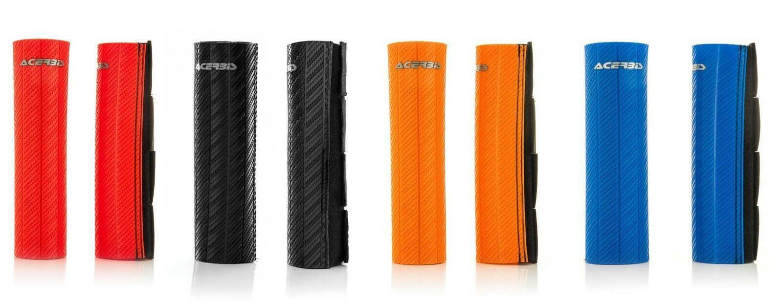 Acerbis Universal 43mm to 48mm Upper Fork Guards Black Blue Orange Red