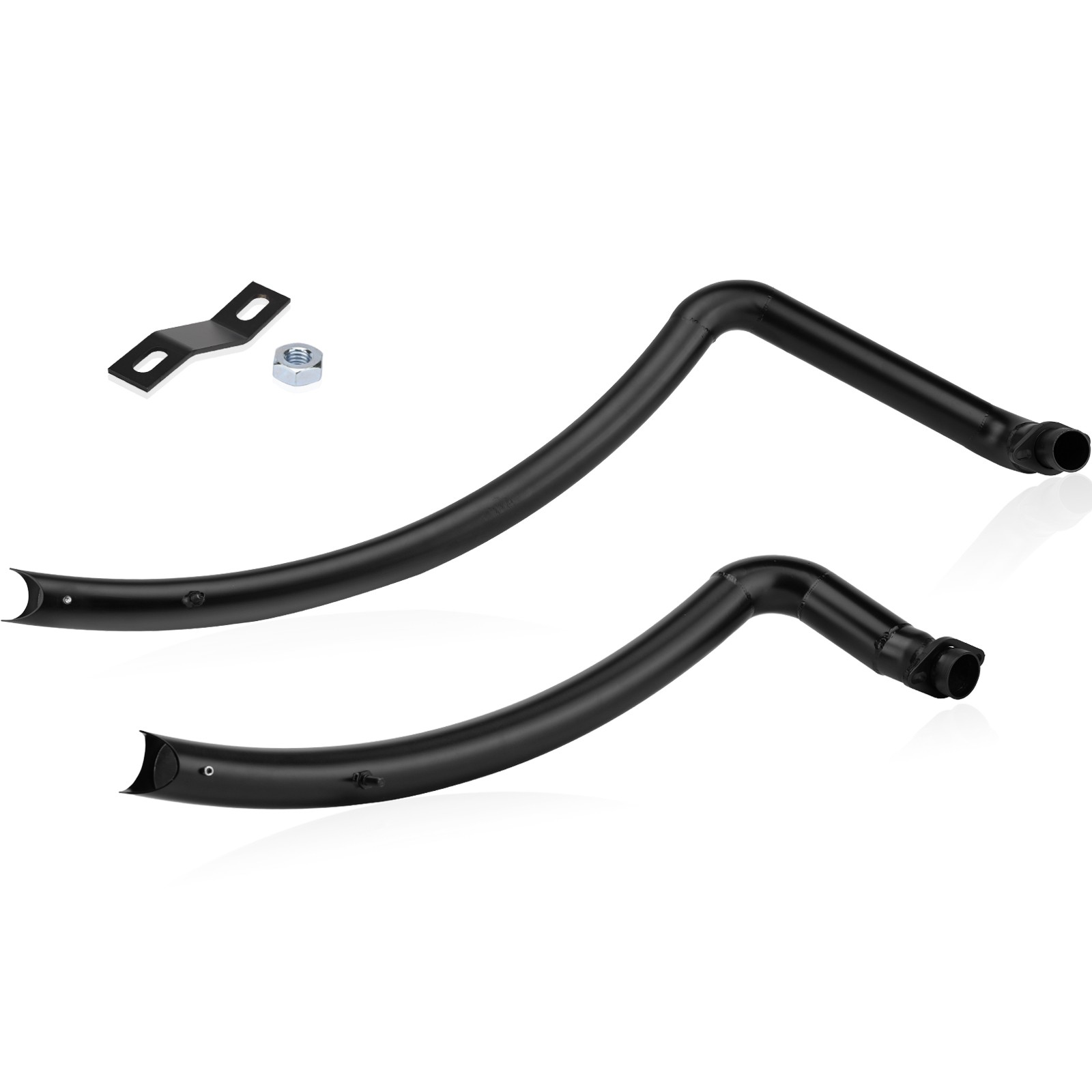 For Kawasaki Vulcan 900 Custom VN900 Classic Shortshots Staggered Exhaust Pipes