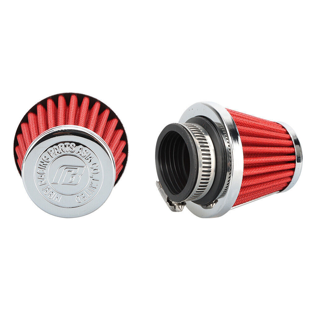 NIBBI 42mm Air Filter Pod Cleaner For Quad Dirt Pit Bike GY6 ATV Moped 50-150cc