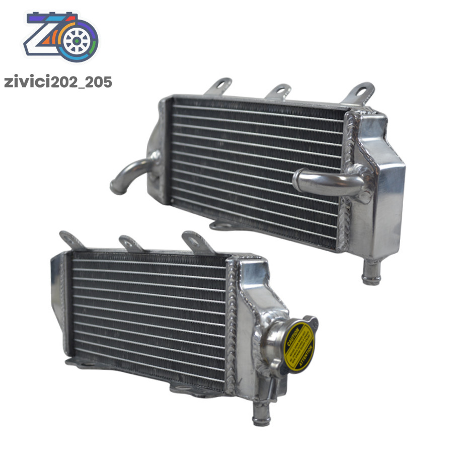 Aluminum Radiator Silver L&R FITS FOR 2010 2011 2012 2013 Yamaha YZF250 YZ250F