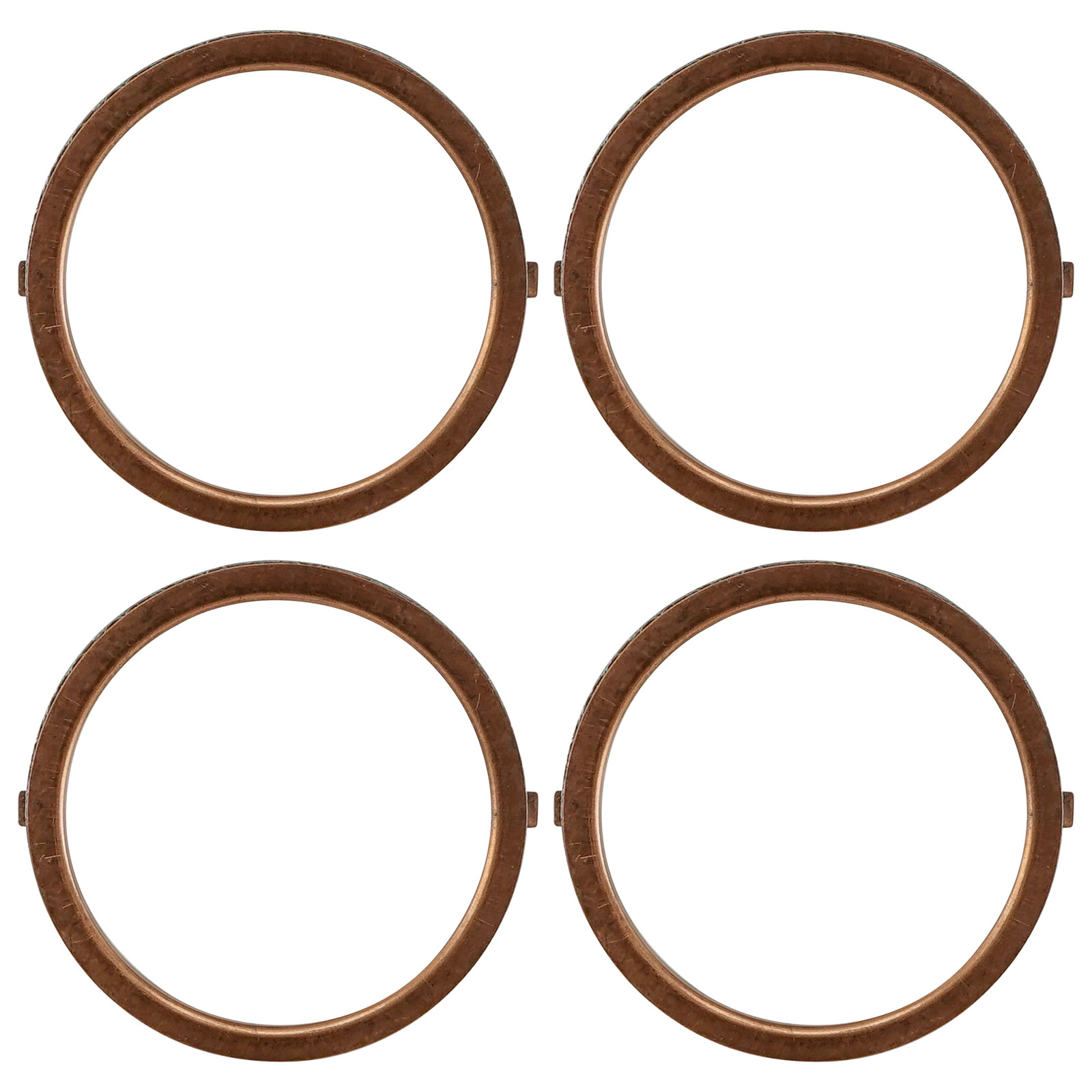 4 Exhaust Muffler Pipe Gaskets for Suzuki GSX-R600 GSXR600 1997-2009 2011-2024
