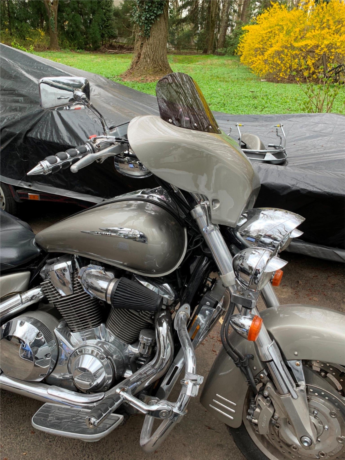 Fairing Batwing Windshield for Harley Nightster 975 RH975 2022-2023 ABS Plastic