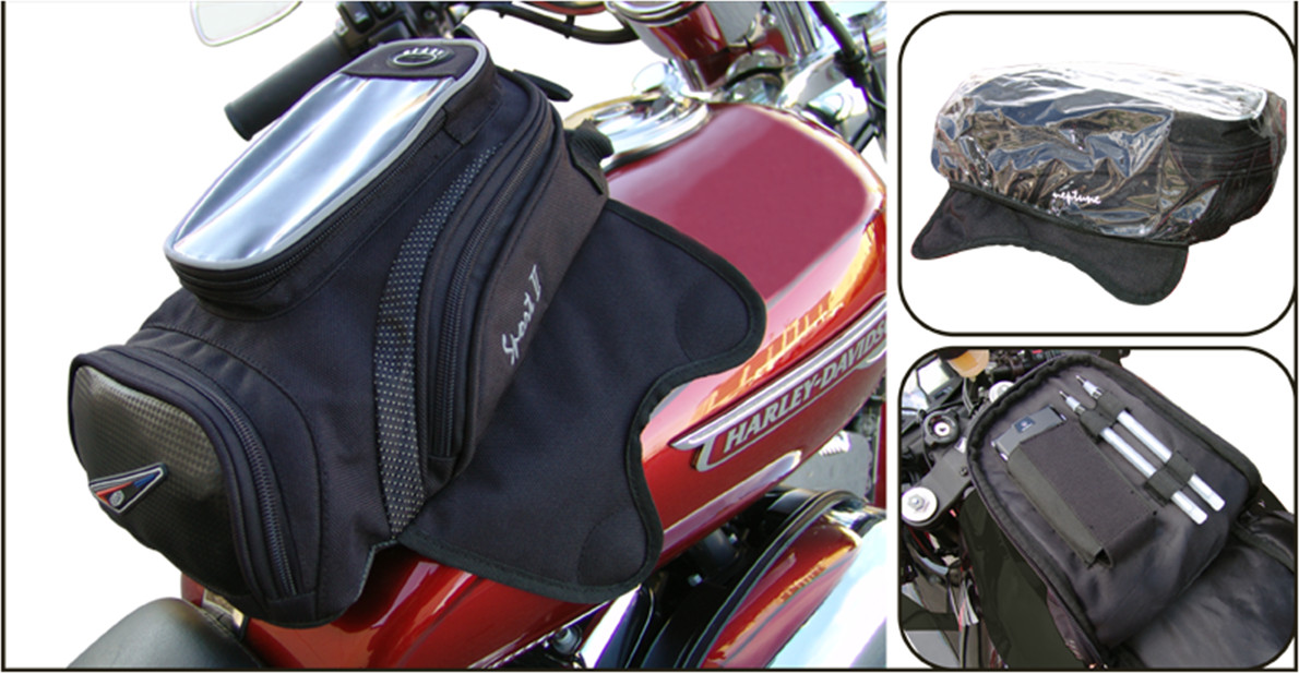 Gears Canada 100196-1 Neptune Tank Bag 1200D Water-Resistant 12×7 Universal