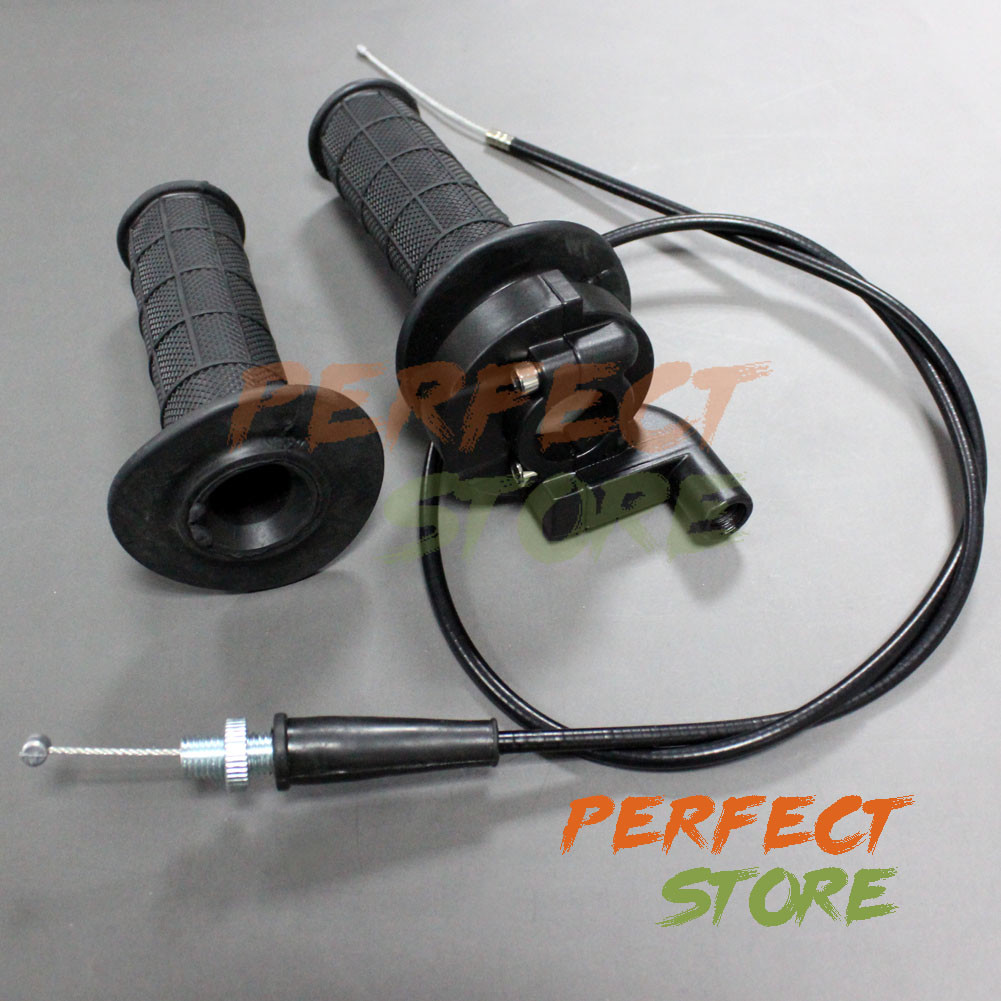 36″ Throttle Cable Grip HandleBar & Handle Set for Yamaha ( apply for 7/8″ bar)
