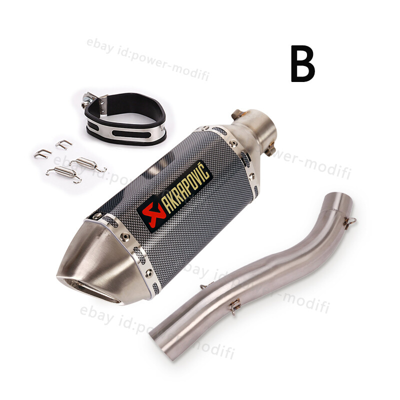 For Ducati Monster 797 2017-2023 Exhaust Muffler Mid Link Pipe Scrambler 800 821