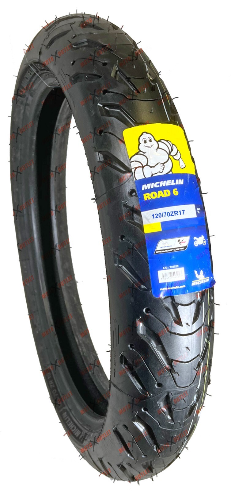Michelin Road 6 180/55ZR17 120/70ZR17 Front Rear Motorcycle Tires 26276 89542