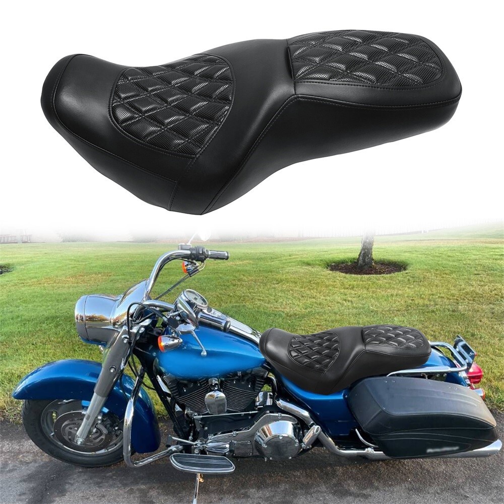 Rider Passenger Seat For Harley Road King FLHR / FLHRS / FLHRC / FLHRCI 1997-07