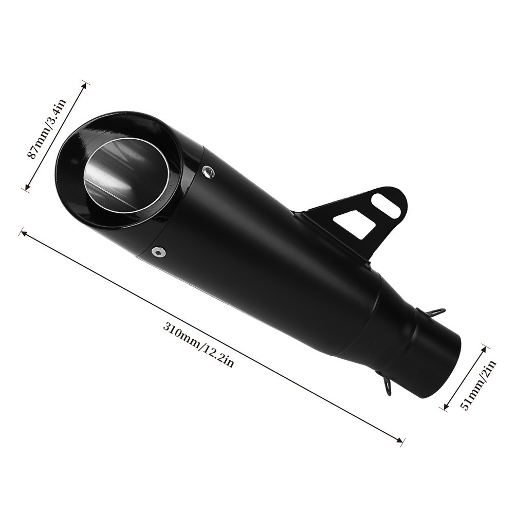 For Kawasaki Z400 Ninja 400 2017-2026 Z500 Ninja 500 2025 Slip On Exhaust System
