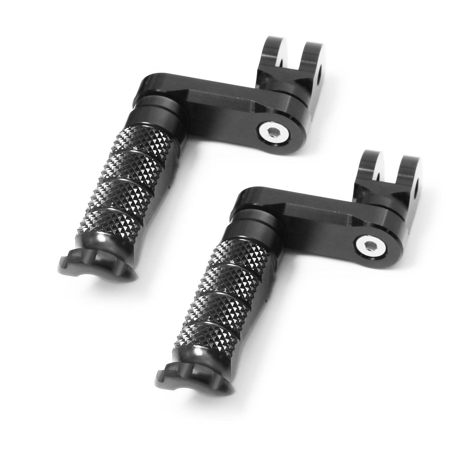 R-FIGHT Front 40mm Lowering Foot Pegs Black For Buell S3 Thunderbolt All Year