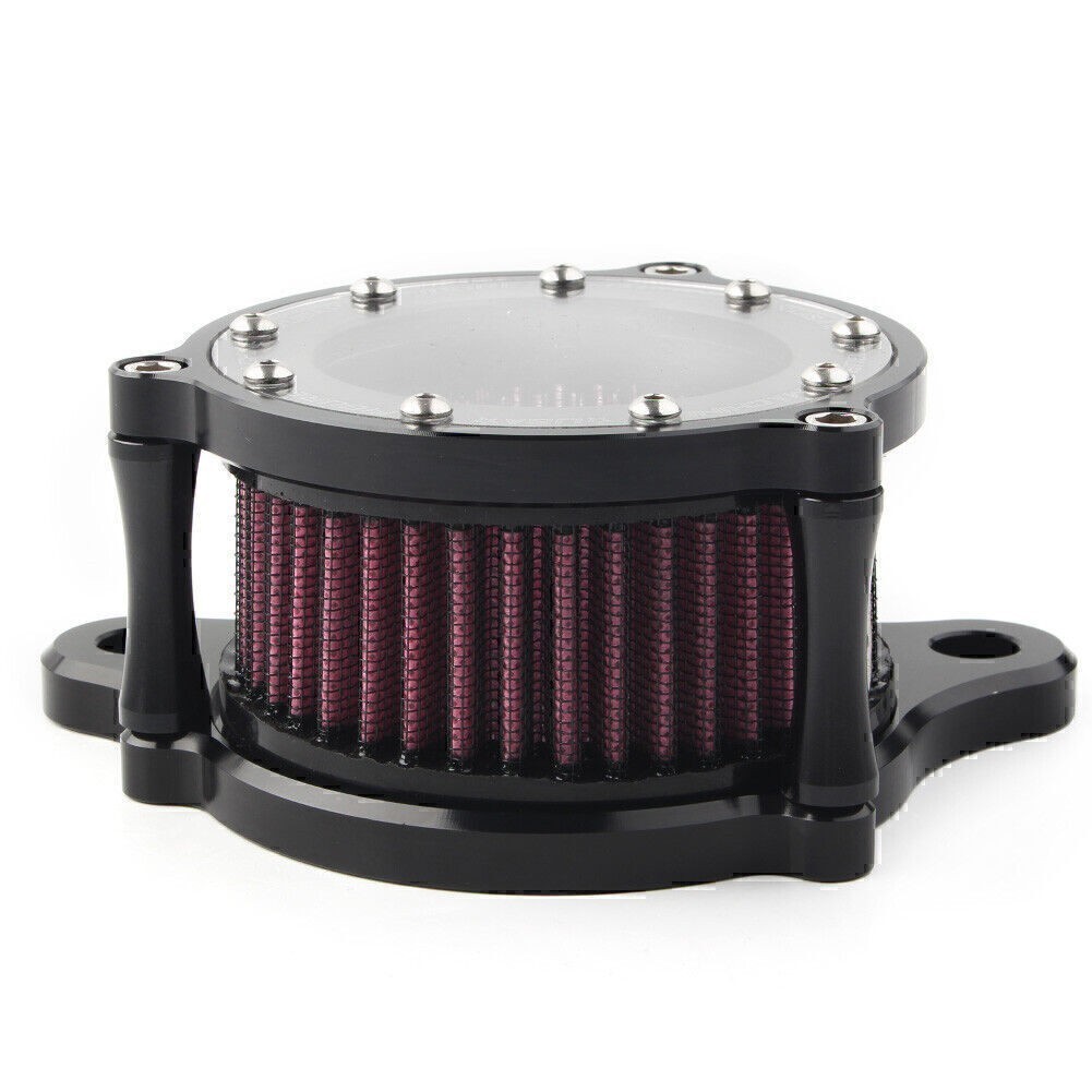 Motorcycle Air Cleaner Intake Filter For Harley Sportster XL 883/1200 2004-15
