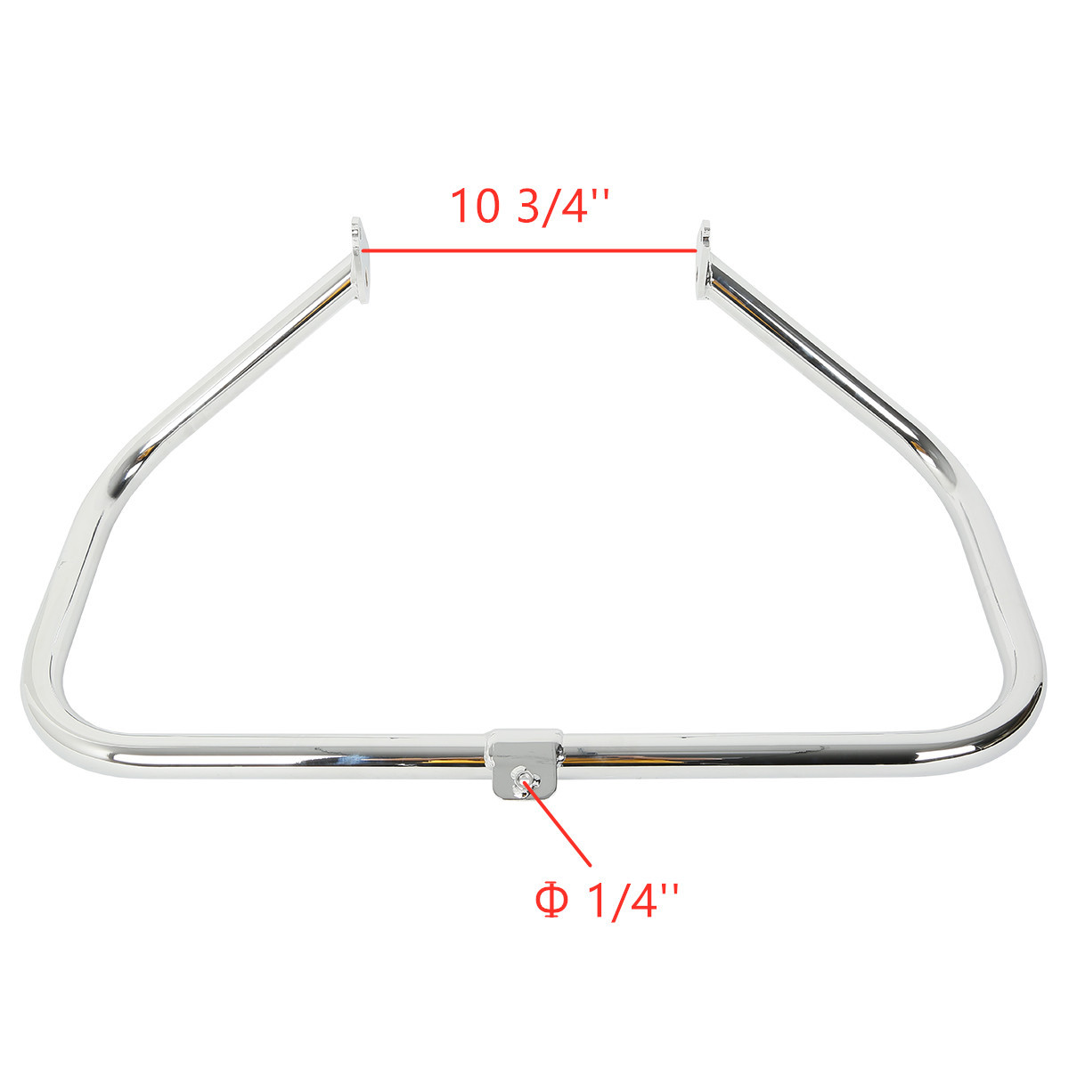 Chrome/Black Engine Guard Crash Bar/Footpeg Fit For Harley Touring FL 1997-2008