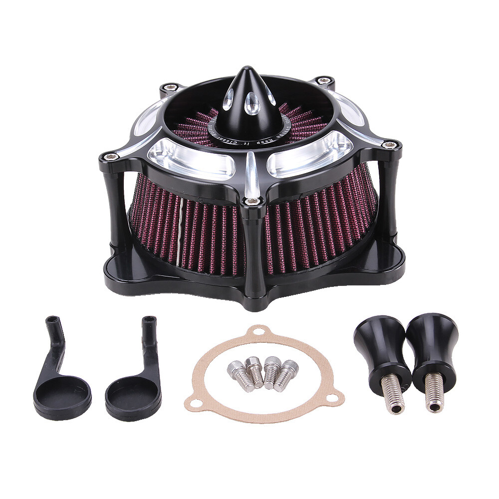 CNC Air Cleaner Intake Filter For Harley DYNA Softail Touring Street Road Glide