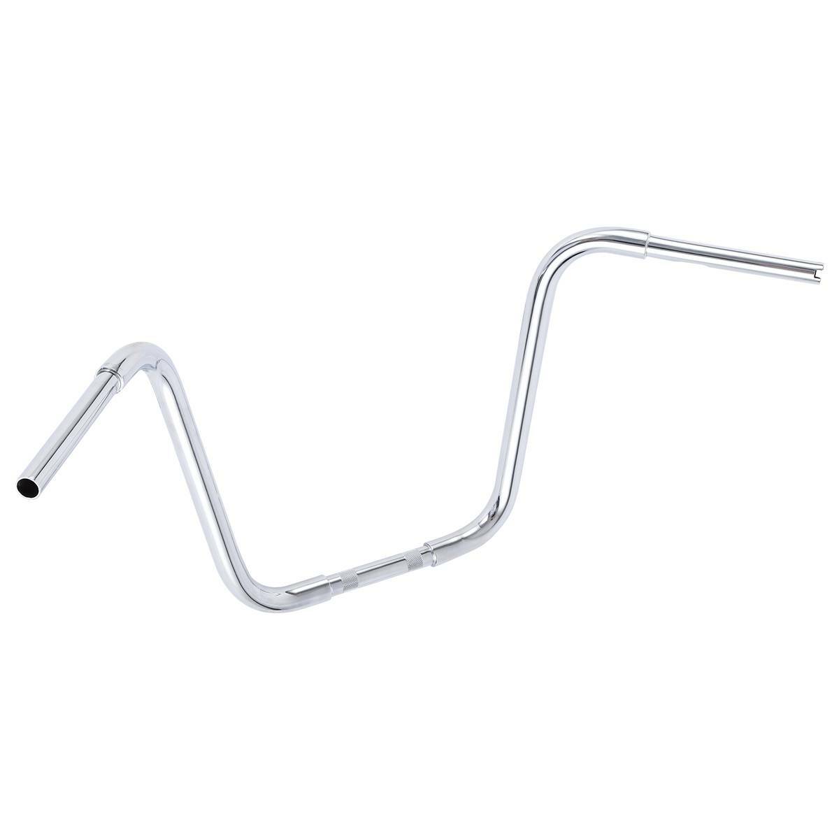 Chrome 16″ Rise Ape Hanger Bar 1 1/4″ Handlebar Fit For Harley Softail FLST FXST