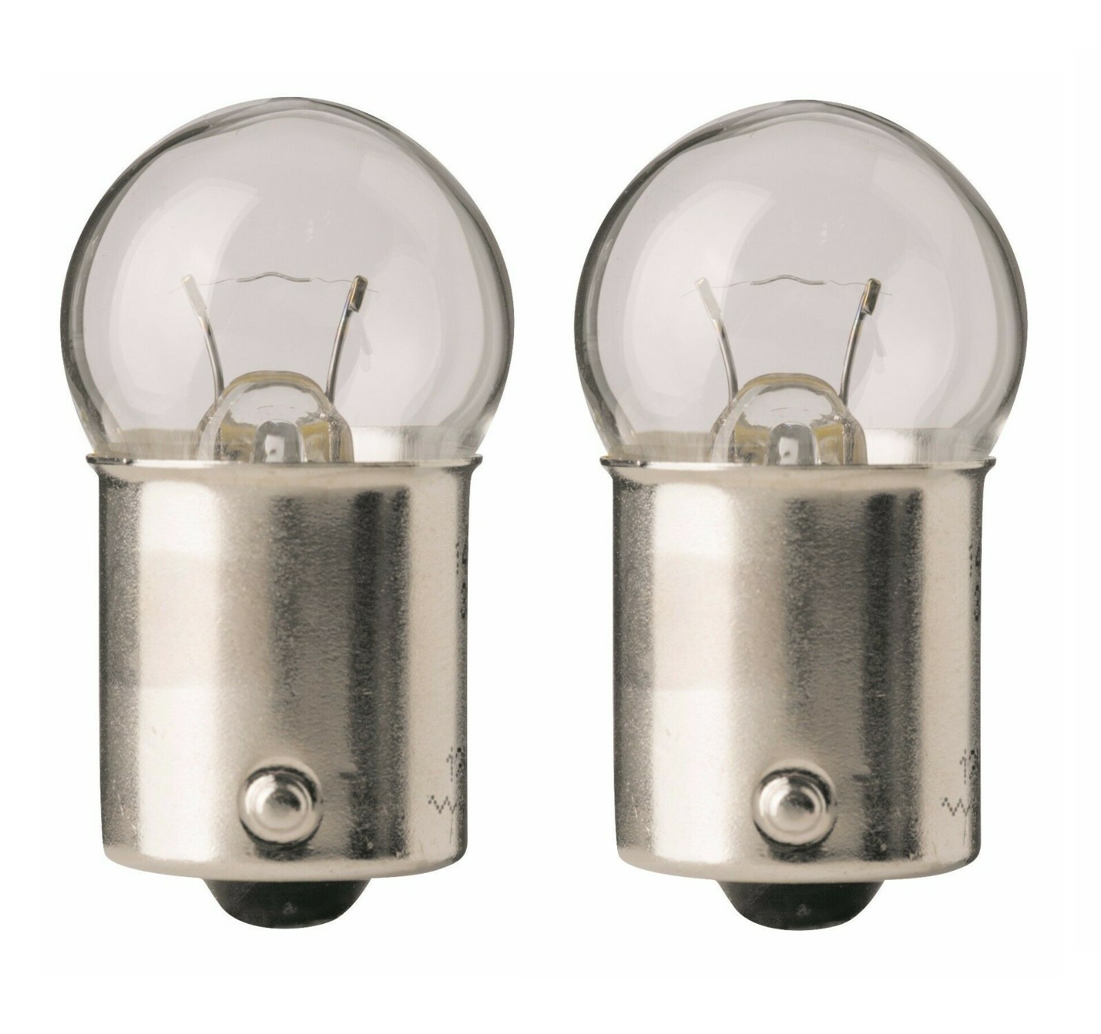 Flosser 15025 R10W G18 15W Two Bulbs Stop Brake Light Replacement Stock Fit Lamp