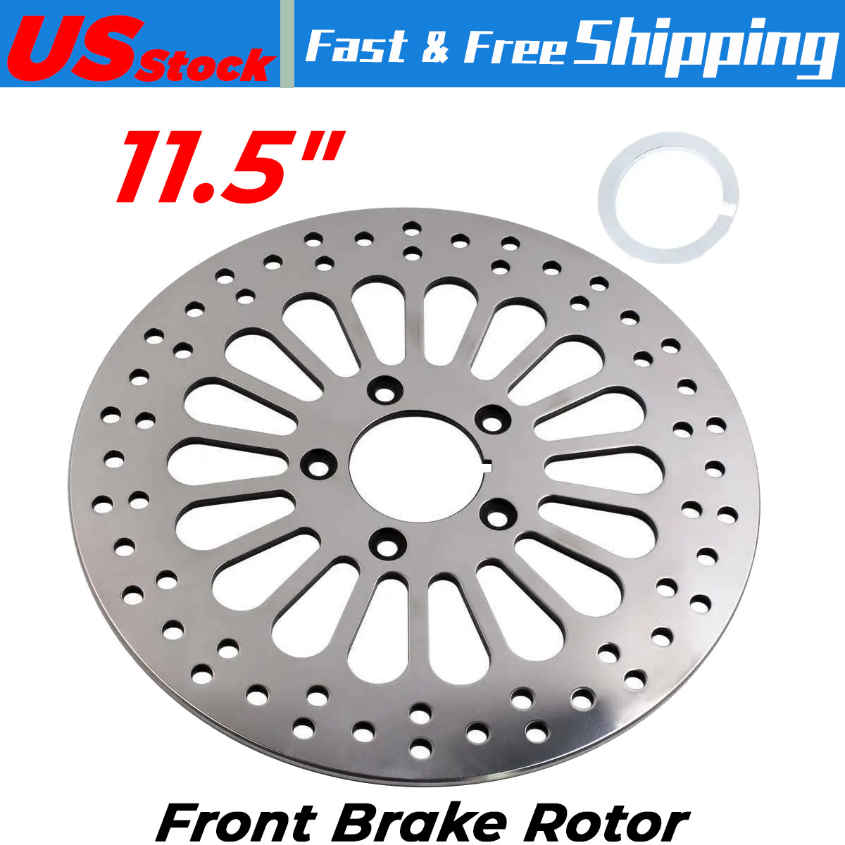 11.5 inch Front Brake Rotor for Harley Davidson Touring Sportster Softail
