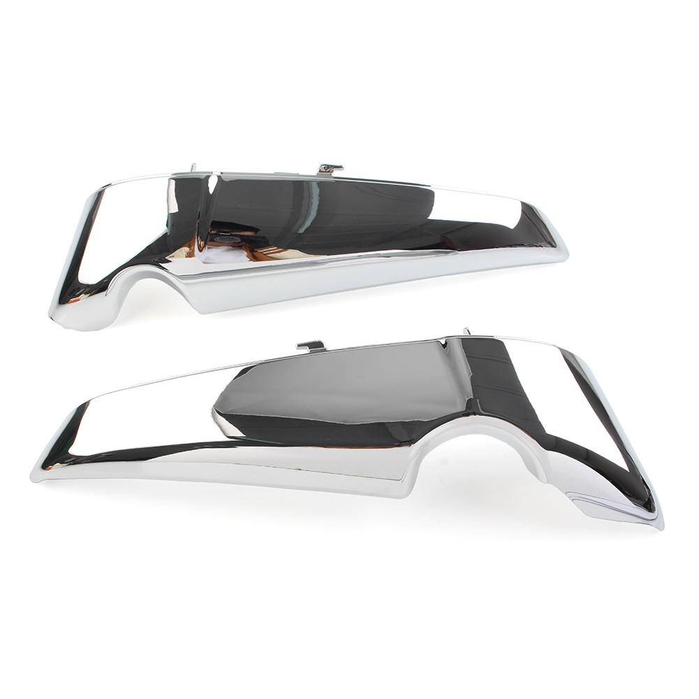 2 Pcs Radiator Side Covers Shrouds For Harley V Rod VROD VRSC 2001 & Up