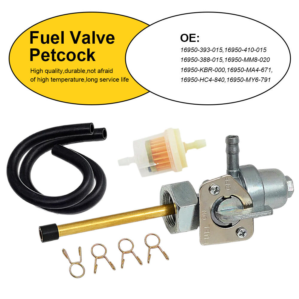 Gas Fuel Tank Shut On Off Valve Replacement Petcock Fits 1979-1980 Honda CX500D