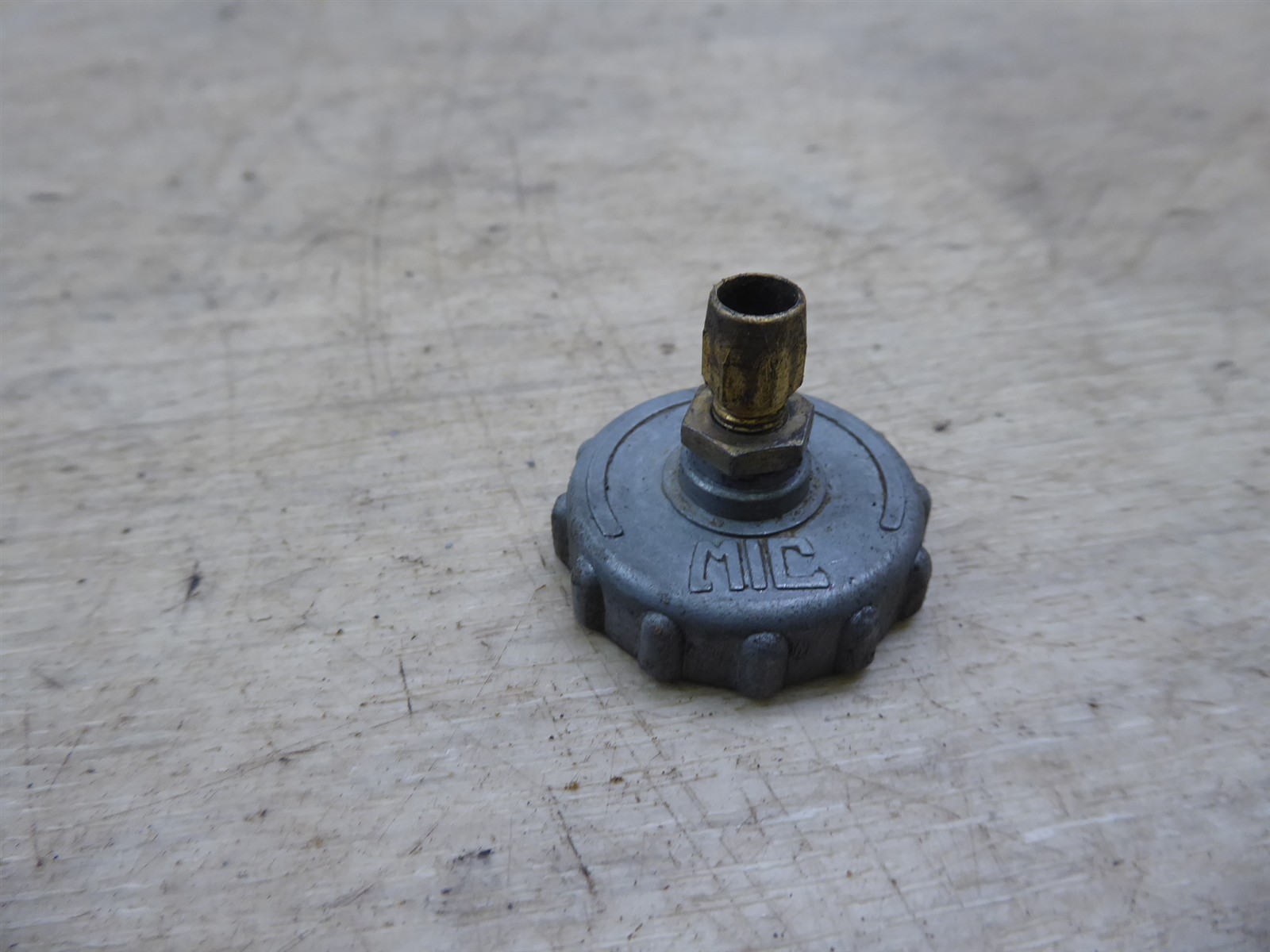 1976 Kawasaki KM100 Enduro K21152) Mikuni carburetor carb parts cap slide spring