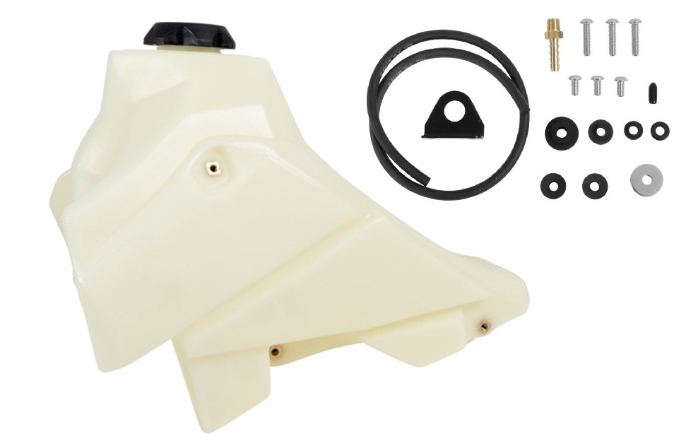 IMS 113166-N2 Fuel Tank Natural 3.8 Gal fits 09+ Kawasaki KLX250S & 20+ KLX300