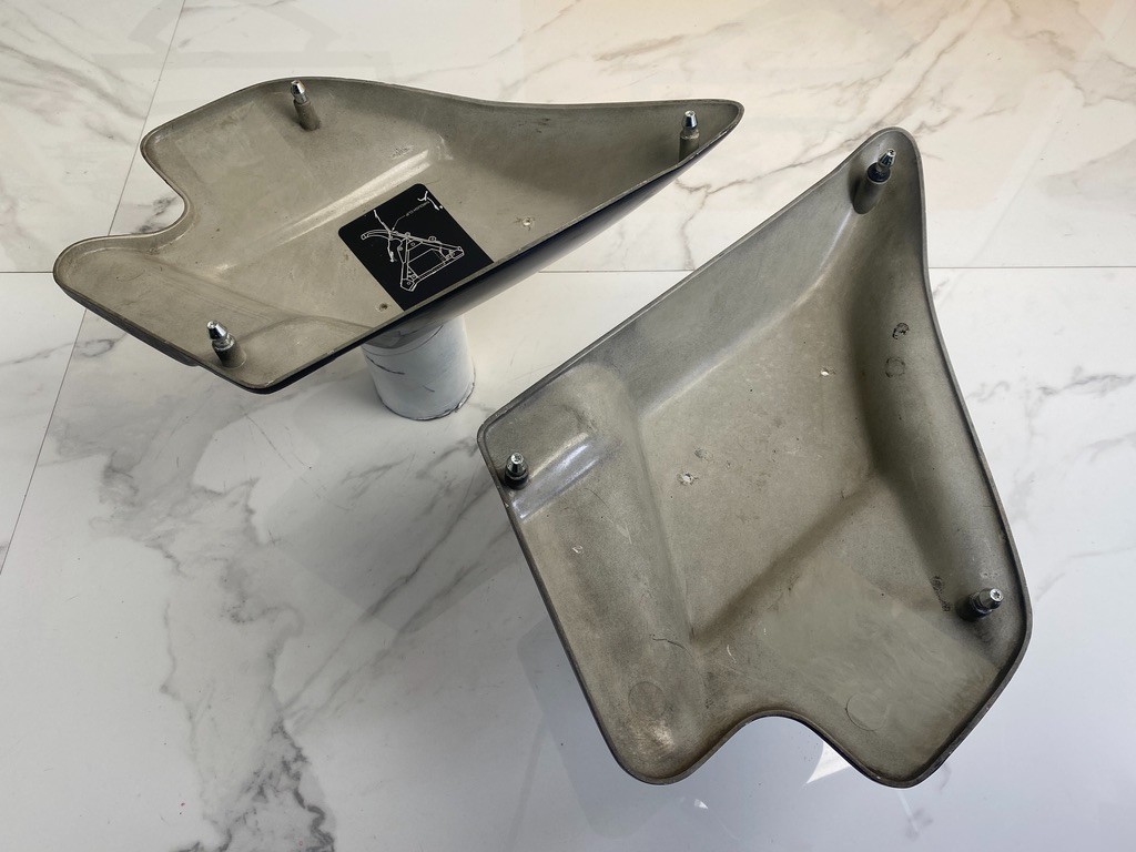 Vintage Fiberglass 97-08 OEM Harley Touring Ultra Classic Side Covers Fairings