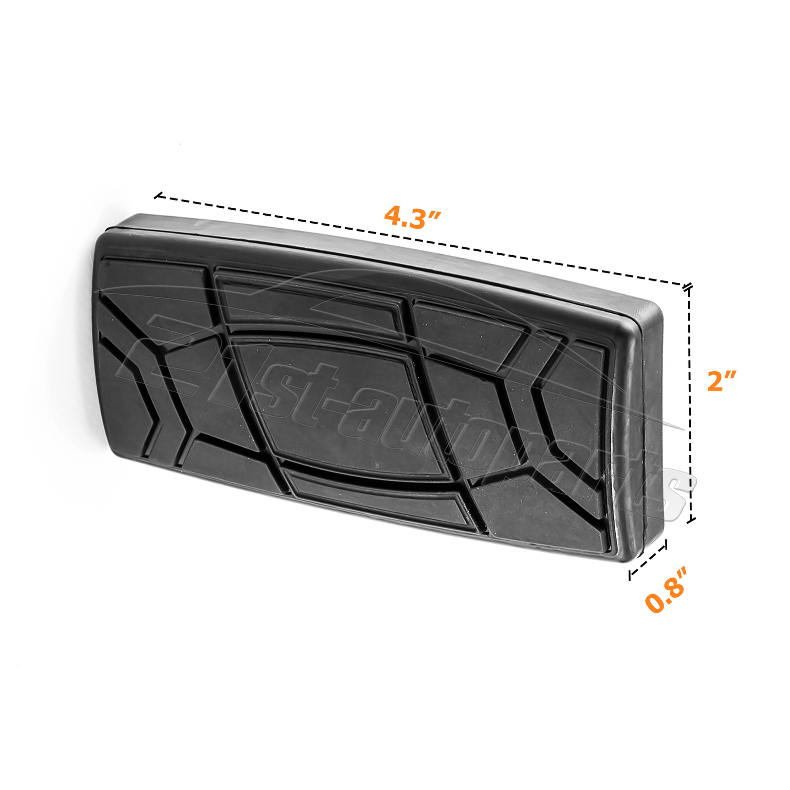 Full-Size Brake Pedal Pad Longer Replace For Can-Am Spyder RS RT ST F3 2011-2019