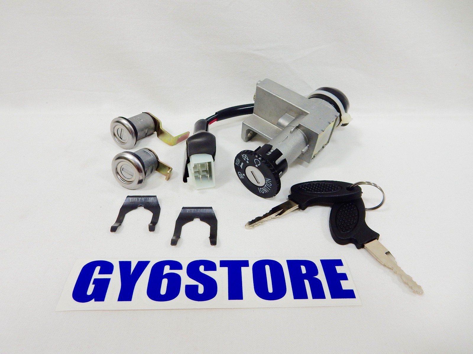 IGNITION SWITCH WITH KEYS FOR TAOTAO ROKETA JONWAY 50cc 150cc SCOOTERS (#2)