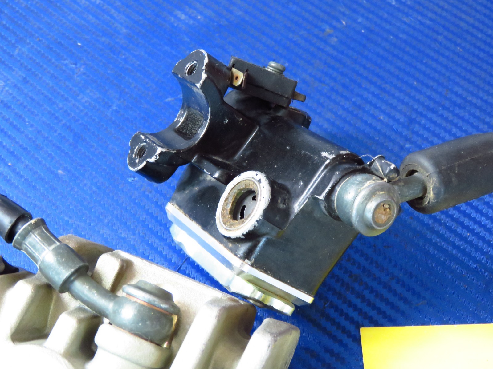 2000 YAMAHA YZ426f oem FRONT Brake CALIPER LINE AND MASTER CYLINDER NISSIN japan