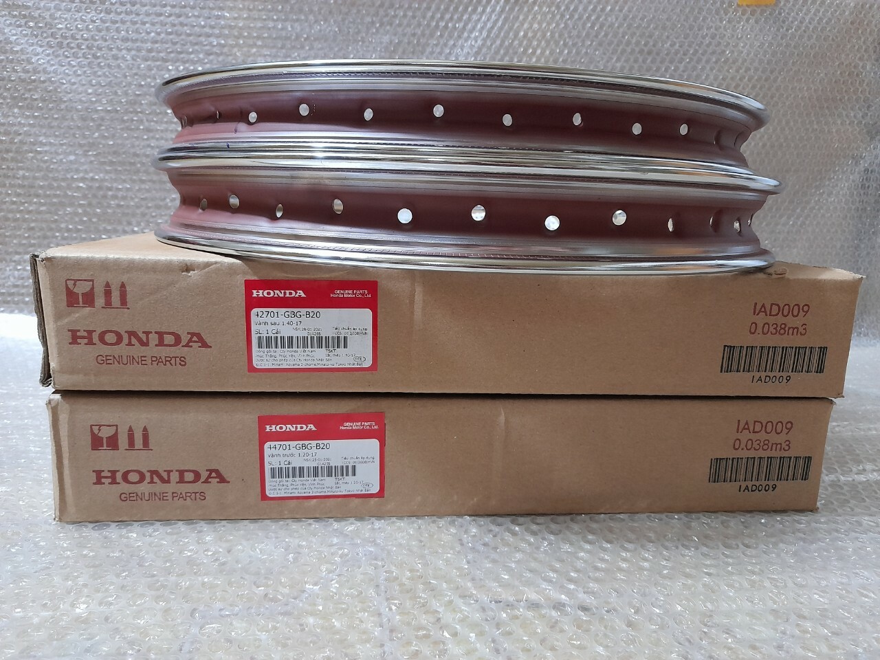 Genuine Wheel Rims 1.2 / 1.4 Honda SS50 CD50 CD70 CL50 CL70 C50 C70 C90 C110 CUB