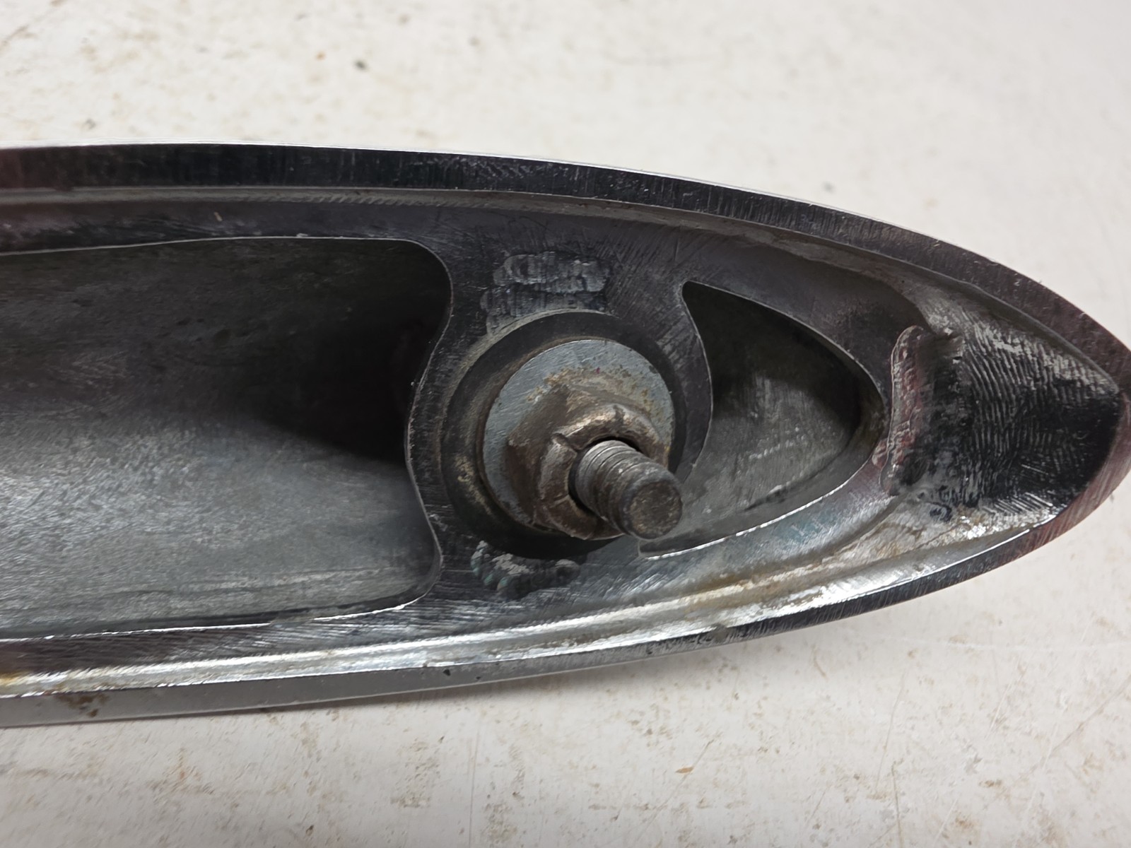 Original Harley-Davidson H-D Eagle Head Front Fender Ornament Touring Chrome OEM