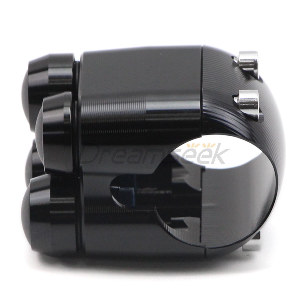 1” Handlebar Switch Control 4-Button for Bobber Chopper Motorcycle Light Button