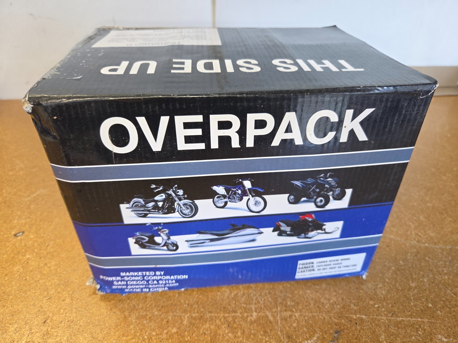 Power Sonic PTX19CL-BS Power Sonic Lead Acid Battery 12V 21AH(10HR) New