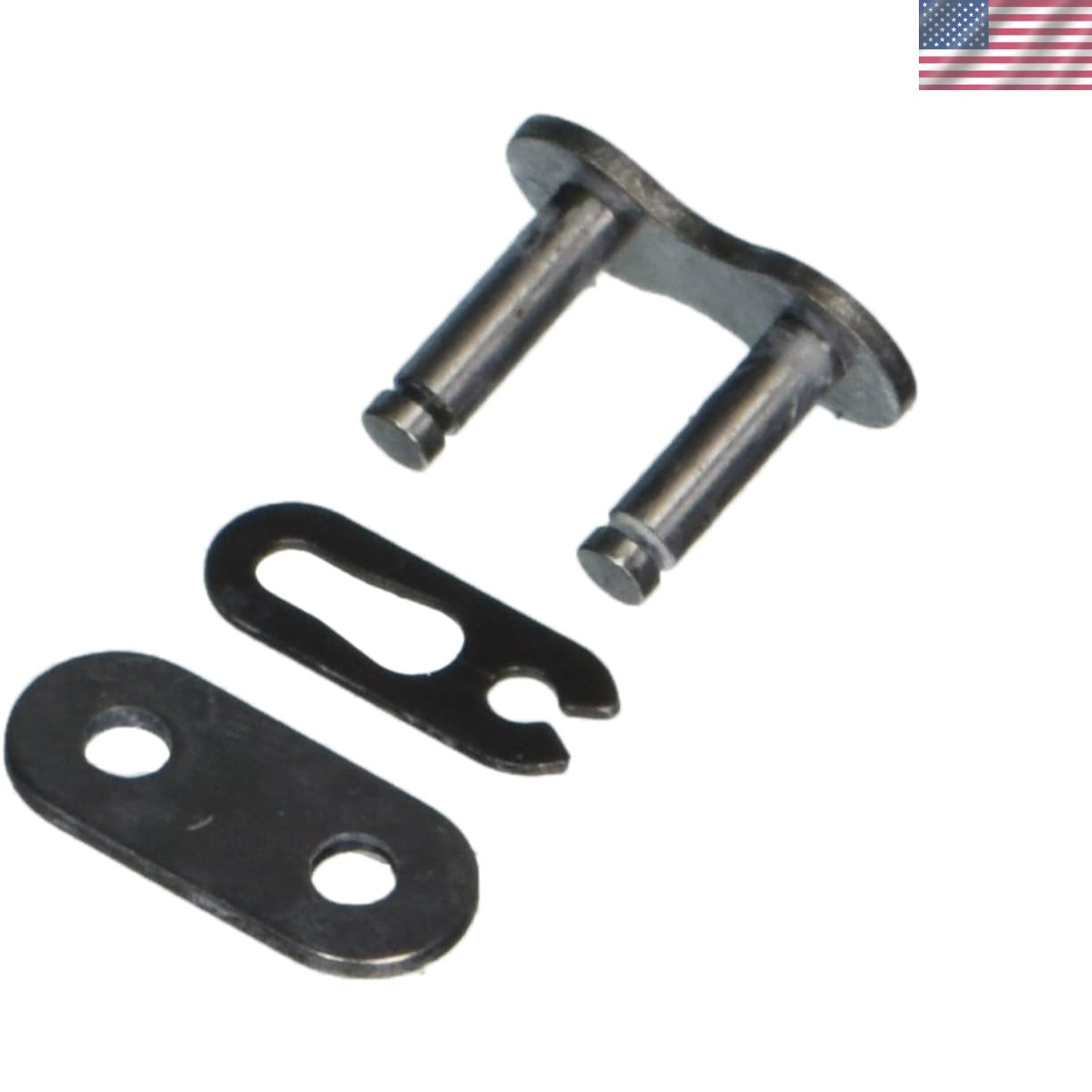 Alloy Steel Non O-Ring Clip-Type Connecting Link – Durable Master Link, 1 Count
