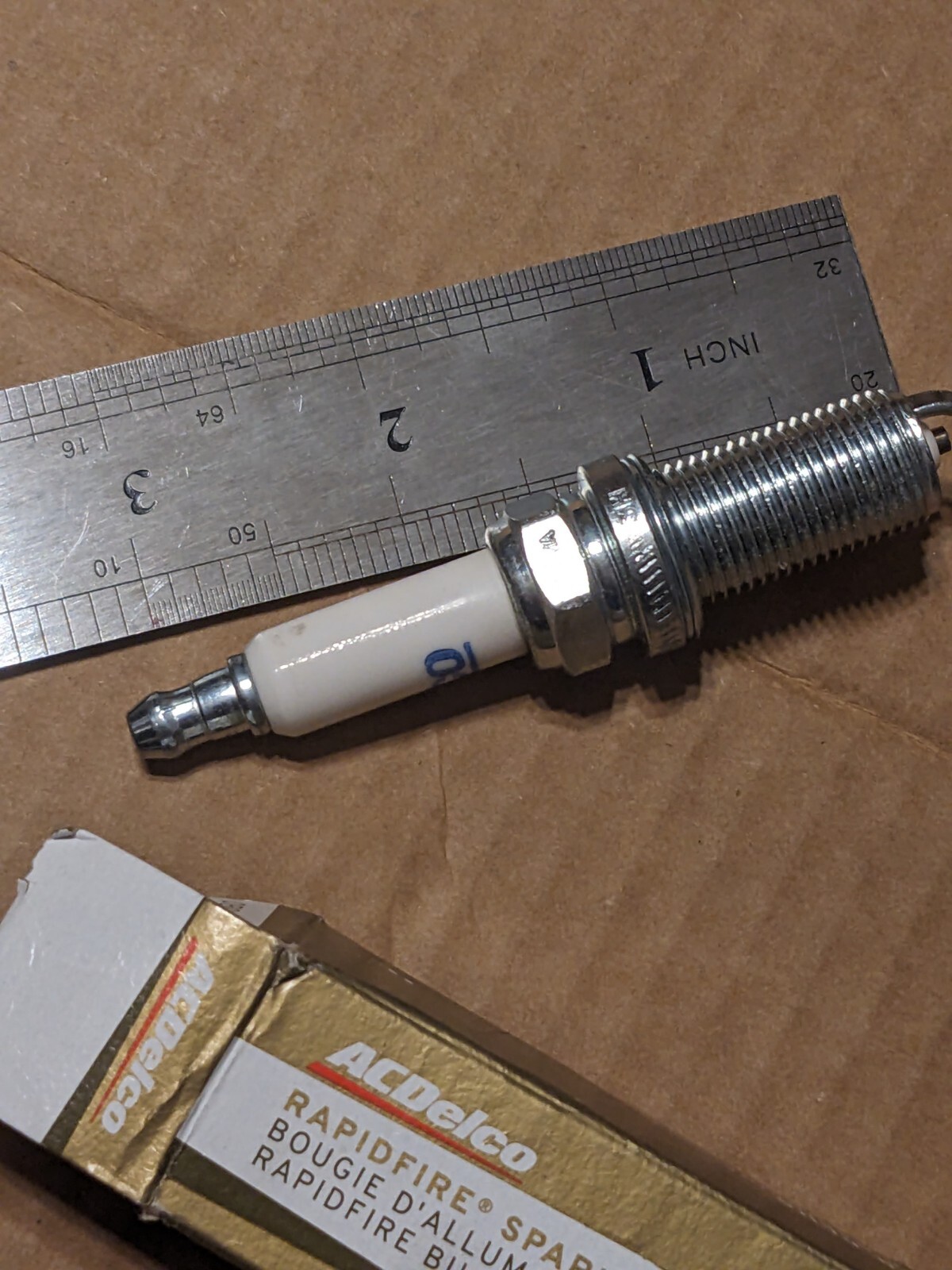 AC Delco Gold 21 Rapid Fire Spark Plug Copper Core 1 Sp-Plug OE / OEM 19323046